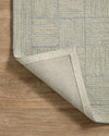Loloi Francis FRA-03 Silver/Sky Area Rug by Chris Loves Julia Backing Image