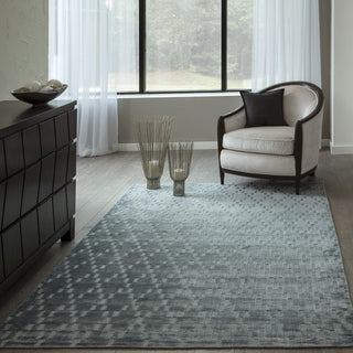 Momeni Fresco FRE-1 Blue Area Rug Room Scene Feature