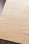 Momeni Fresco FRE-4 Ivory Area Rug Corner Shot