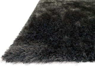 Loloi Fresco Shag FG-01 Charcoal Area Rug Corner Image Feature