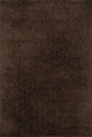 Loloi Fresco Shag FG-01 Mocha Area Rug main image