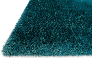 Loloi Fresco Shag FG-01 Peacock Area Rug Corner Shot