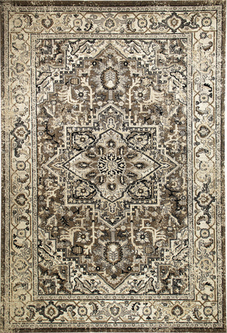 Trans Ocean Fresco 6132/12 Heriz Natural Area Rug by Liora Manne