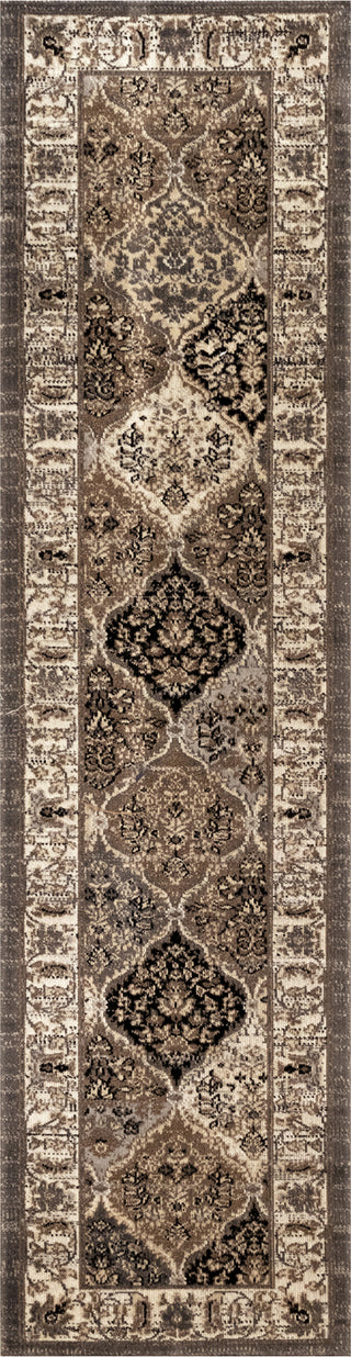 Trans Ocean Fresco 6129/12 Panel Natural Area Rug by Liora Manne