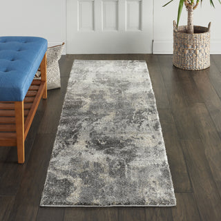 Fusion FSS16 Beige/Grey Area Rug by Nourison