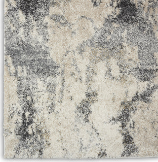 Fusion FSS16 Cream Grey Area Rug by Nourison