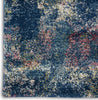 Fusion FSS17 Blue Multi Colored Area Rug by Nourison