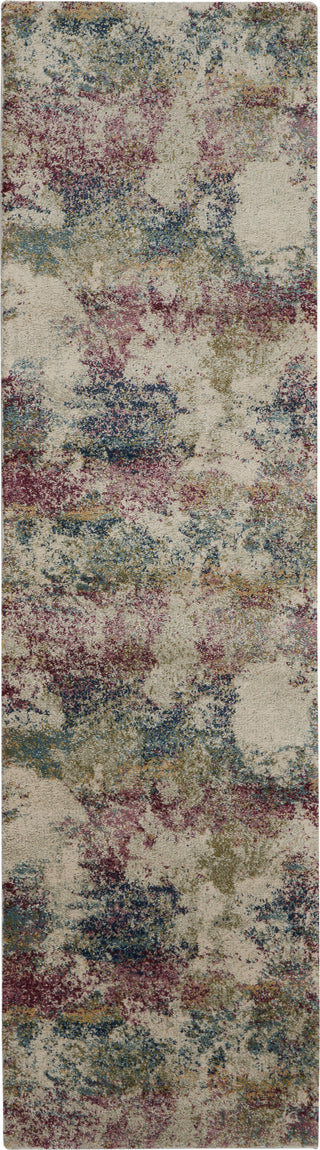 Fusion FSS17 Cream/Multi Area Rug by Nourison