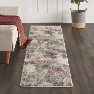 Fusion FSS17 Cream/Multi Area Rug by Nourison