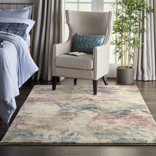 Fusion FSS17 Cream/Multi Area Rug by Nourison