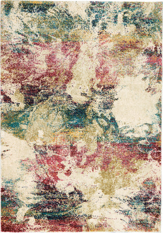 Fusion FSS17 Cream/Multi Area Rug by Nourison