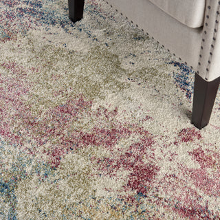 Fusion FSS17 Cream/Multi Area Rug by Nourison