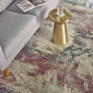 Fusion FSS17 Cream/Multi Area Rug by Nourison