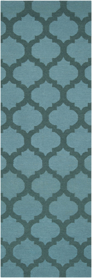 Surya Frontier FT-123 Teal Area Rug 2'6'' x 8' Runner