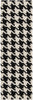 Surya Frontier FT-18 Black Area Rug 2'6'' x 8' Runner