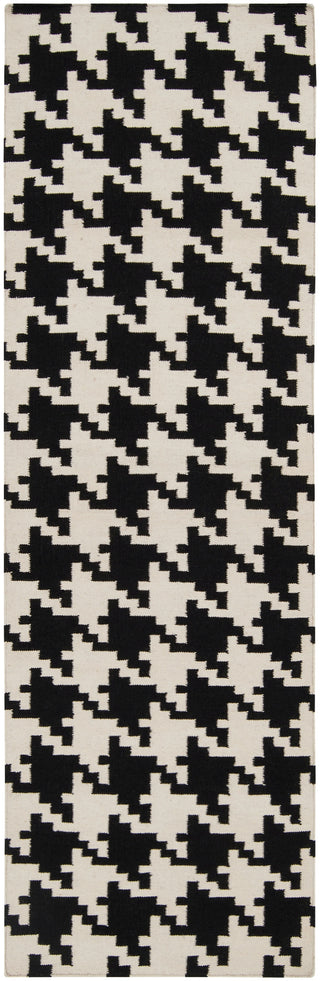 Surya Frontier FT-18 Black Area Rug 2'6'' x 8' Runner