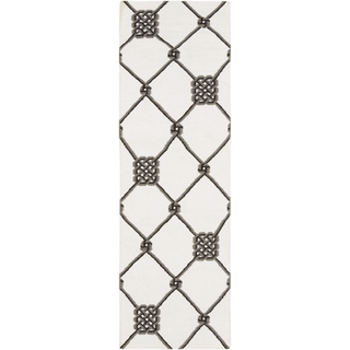 Surya Frontier FT-181 Ivory Area Rug 2'6'' x 8' Runner