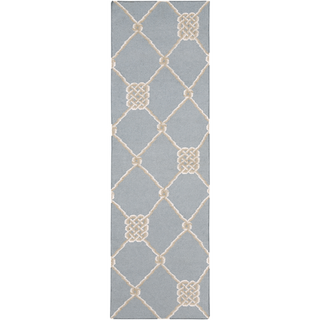 Surya Frontier FT-200 Sky Blue Area Rug 2'6'' x 8' Runner