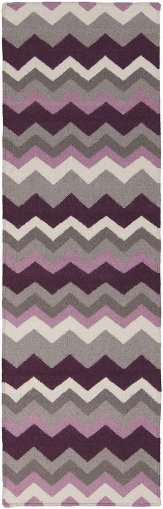 Surya Frontier FT-268 Eggplant Area Rug 2'6'' x 8' Runner