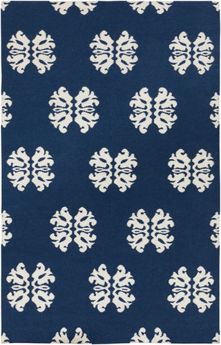 Surya Frontier FT-318 Navy Hand Woven Area Rug 5' X 8'