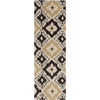 Surya Frontier FT-331 Black Area Rug 2'6'' x 8' Runner