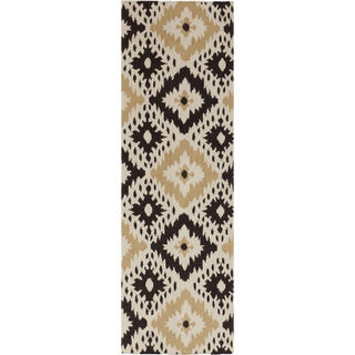 Surya Frontier FT-331 Black Area Rug 2'6'' x 8' Runner