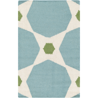 Surya Frontier FT-336 Teal Area Rug 2' x 3'