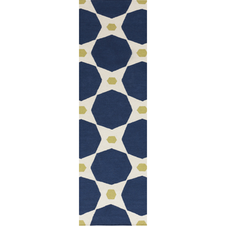 Surya Frontier FT-337 Navy Area Rug 2'6'' x 8' Runner