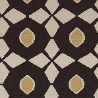 Surya Frontier FT-350 Black Hand Woven Area Rug Sample Swatch