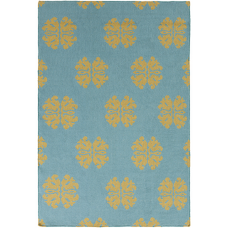 Surya Frontier FT-362 Teal Area Rug 5' x 8'