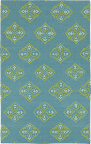 Surya Frontier FT-371 Teal Area Rug 5' x 8'