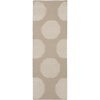 Surya Frontier FT-389 Light Gray Area Rug 2'6'' x 8' Runner