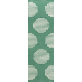 Surya Frontier FT-390 Emerald/Kelly Green Area Rug 2'6'' x 8' Runner