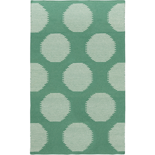 Surya Frontier FT-390 Emerald/Kelly Green Area Rug 5' x 8'