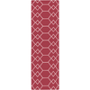 Surya Frontier FT-430 Burgundy Area Rug 2'6'' x 8' Runner
