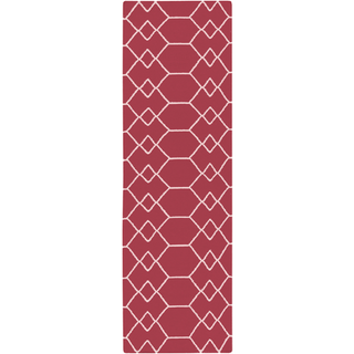 Surya Frontier FT-430 Burgundy Area Rug 2'6'' x 8' Runner