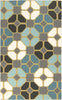 Surya Frontier FT-459 Teal Area Rug 5' x 8'