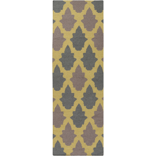 Surya Frontier FT-462 Gold Area Rug 2'6'' x 8' Runner