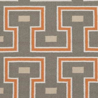 Surya Frontier FT-471 Burnt Orange Hand Woven Area Rug Sample Swatch