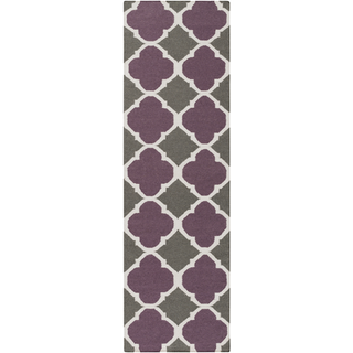 Surya Frontier FT-476 Eggplant Area Rug 2'6'' x 8' Runner