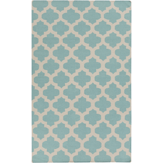 Surya Frontier FT-482 Teal Area Rug 5' x 8'