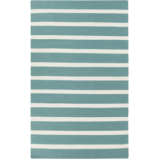 Surya Frontier FT-486 Teal Area Rug 5' x 8'