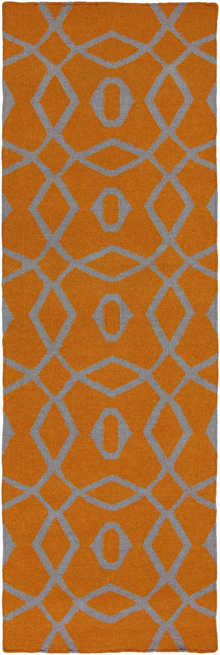 Surya Frontier FT-493 Burnt Orange Area Rug 2'6'' x 8' Runner