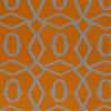 Surya Frontier FT-493 Burnt Orange Hand Woven Area Rug Sample Swatch