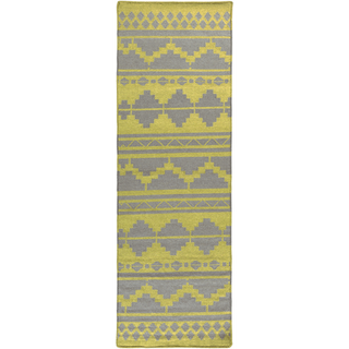 Surya Frontier FT-494 Lime Area Rug 2'6'' x 8' Runner