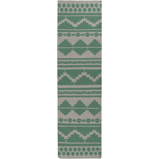 Surya Frontier FT-498 Emerald/Kelly Green Area Rug 2'6'' x 8' Runner