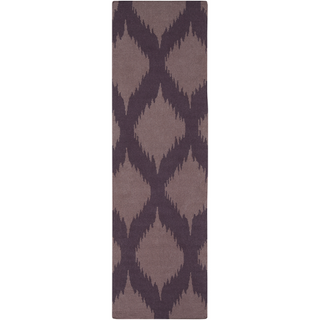 Surya Frontier FT-502 Eggplant Area Rug 2'6'' x 8' Runner