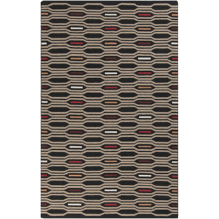 Surya Frontier FT-503 Black Area Rug 5' x 8'