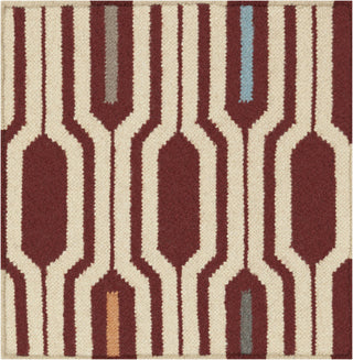 Surya Frontier FT-505 Burgundy Hand Woven Area Rug 16'' Sample Swatch