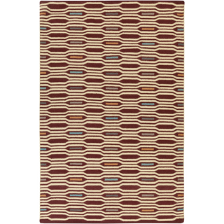 Surya Frontier FT-505 Burgundy Area Rug 5' x 8'